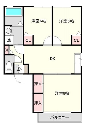 ソルカーサーの物件間取画像